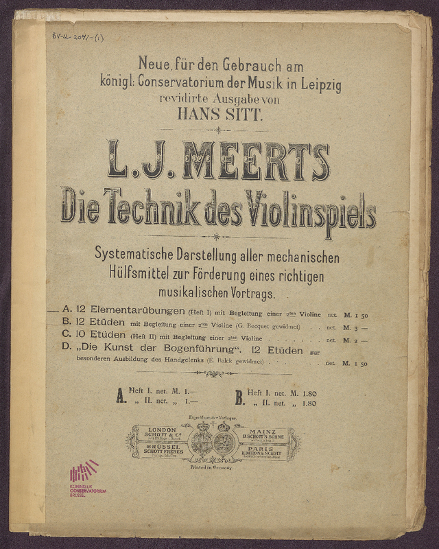 12 Études élémentaires for 2 Violins