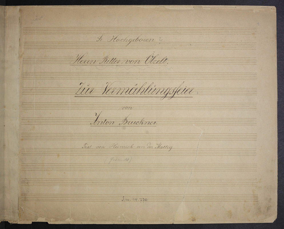 Zur Vermählungsfeier