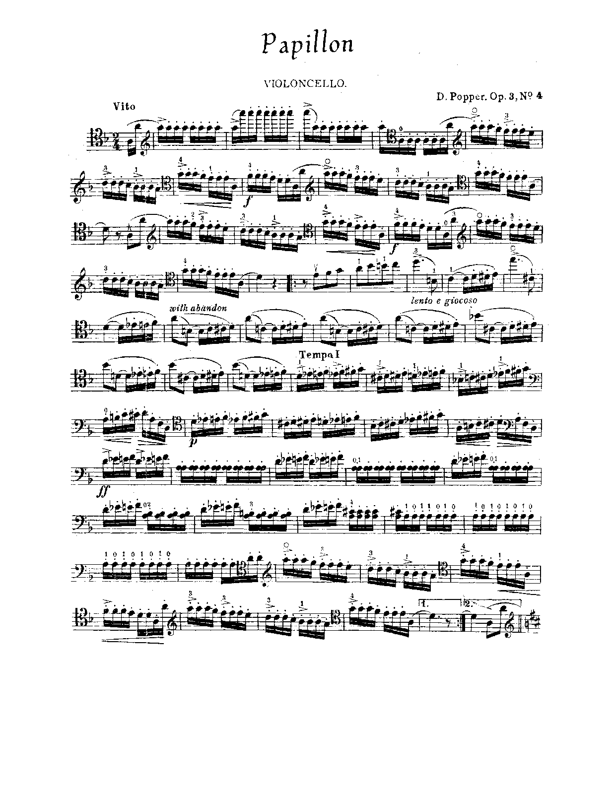 File:PMLP46465-Popper Scenes from a Masked Ball, Op.3 No.4 (Papillon) - Cello Part.pdf