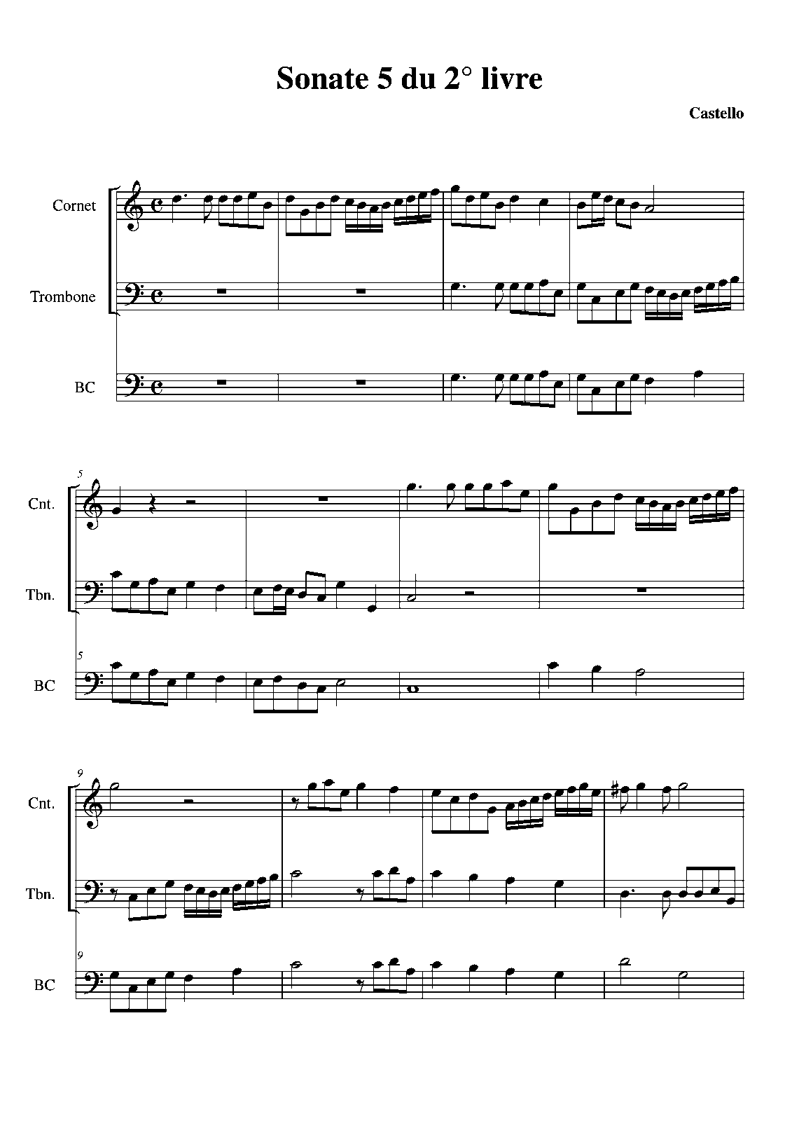 Castello sonata prima pdf printer