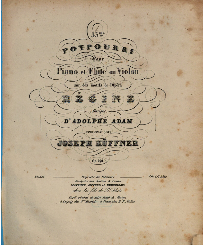 Potpourri for Flute or Violin and Piano No.53