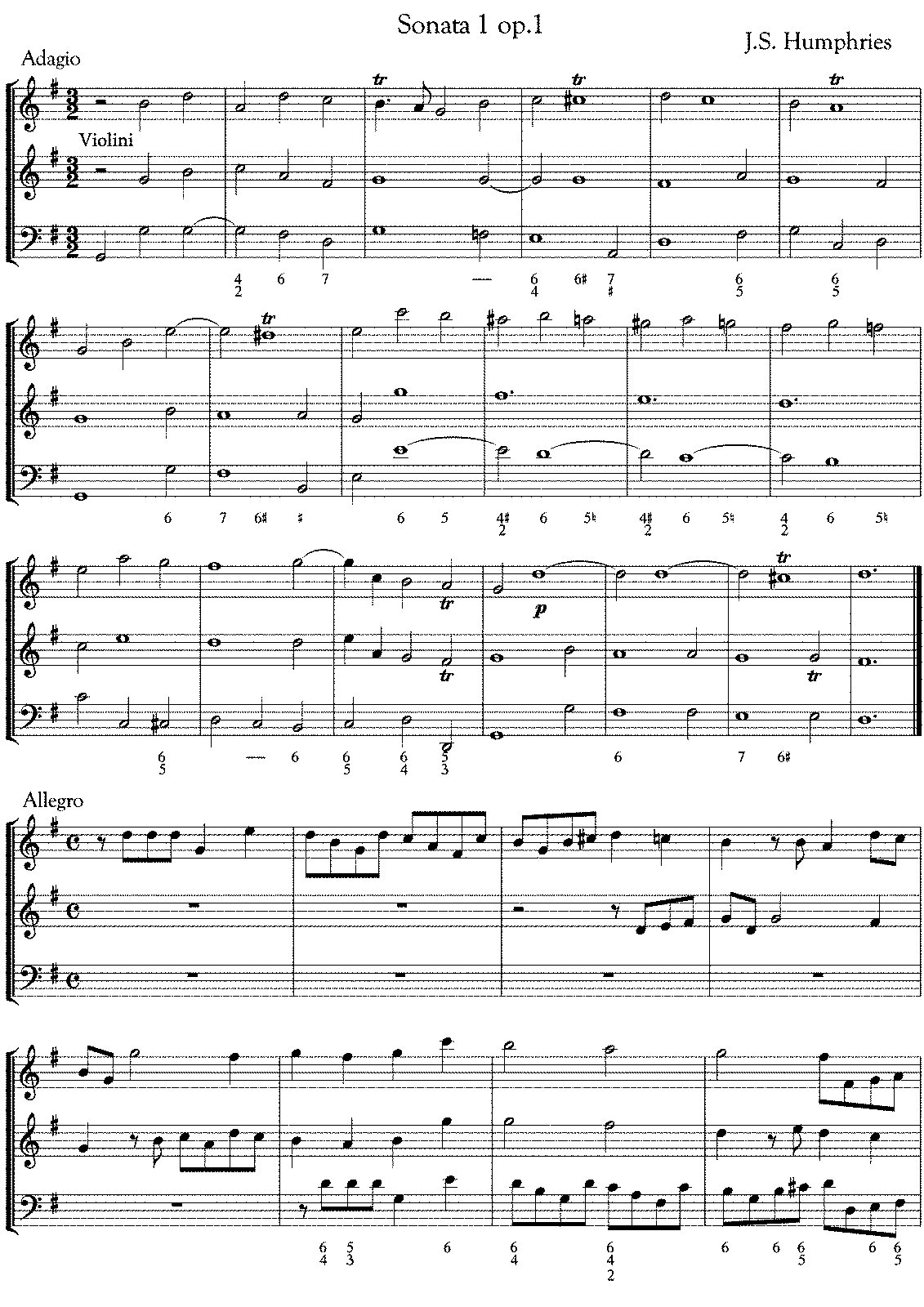 12 Trio Sonatas, Op.1 (Humphries, John) - IMSLP