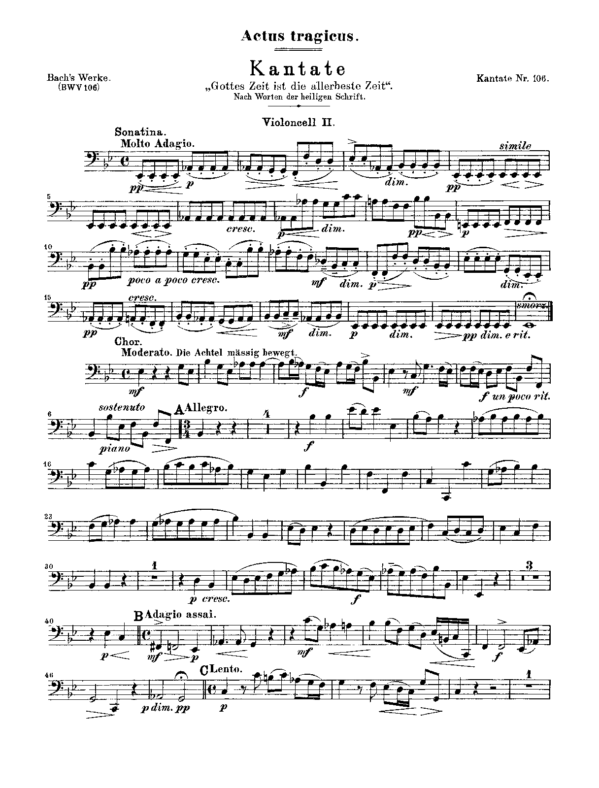 File:PMLP149635-Bach Gottes Zeit ist die allerbeste Zeit, BWV 106 - Cello 2.pdf