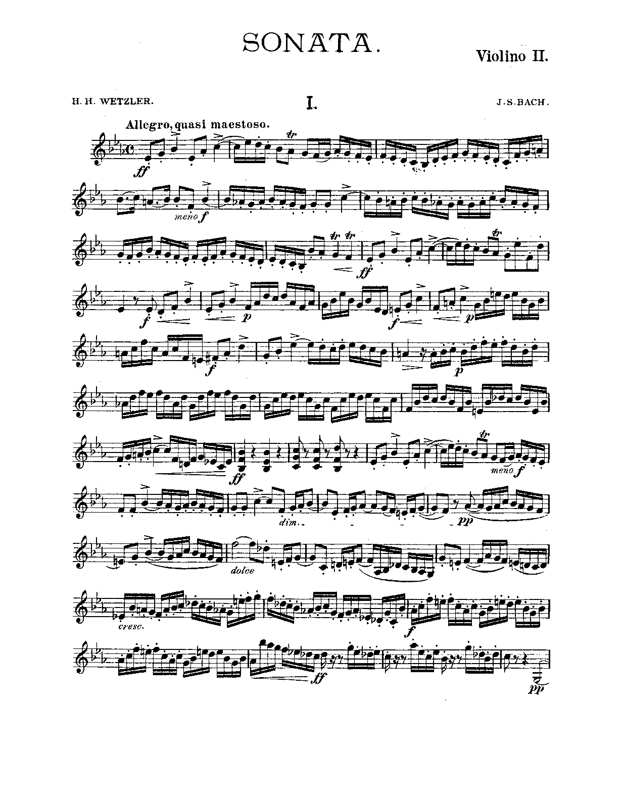 File:PMLP152880-Bach-Wetzler Organ Sonata No.1 in E-flat major, BWV 525 (arr. orch.) - Violins II.pdf