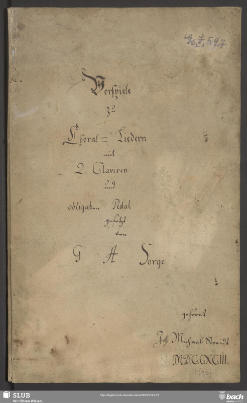 Chorale Preludes Andreas) IMSLP