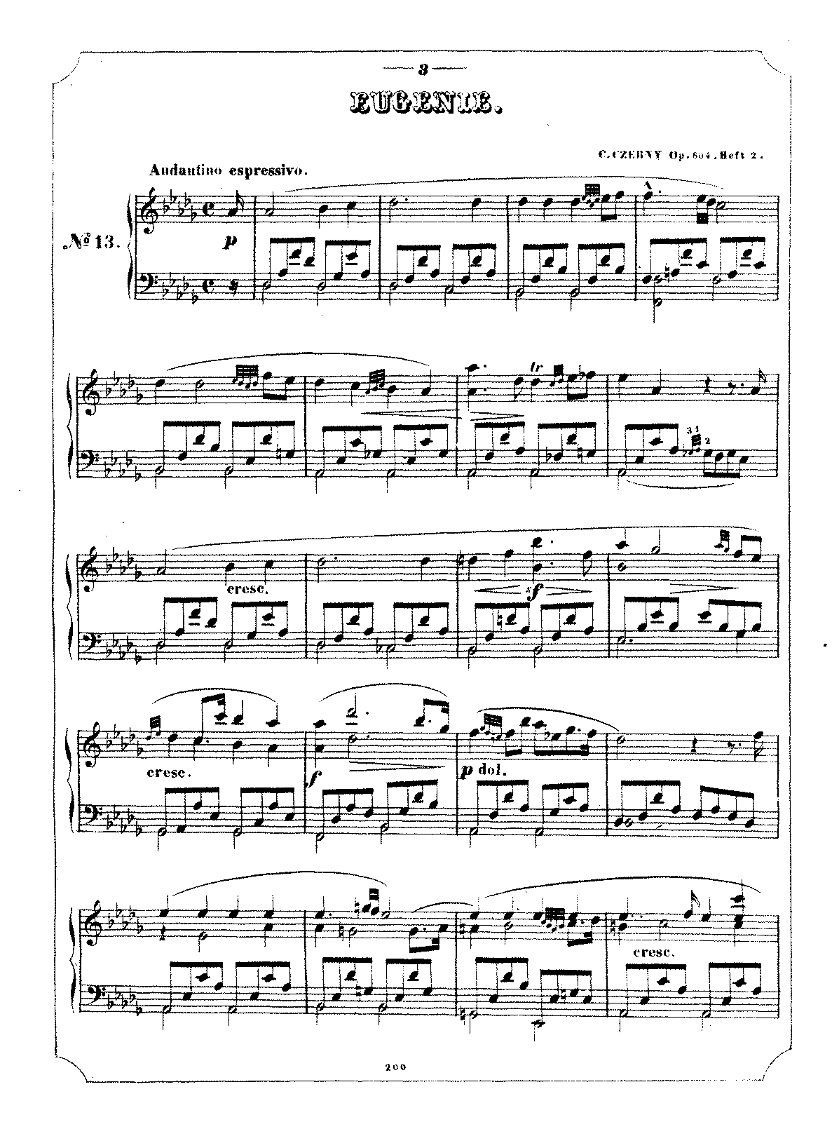 Album élégant des dames pianistes, Op.804 (Czerny, Carl) - IMSLP