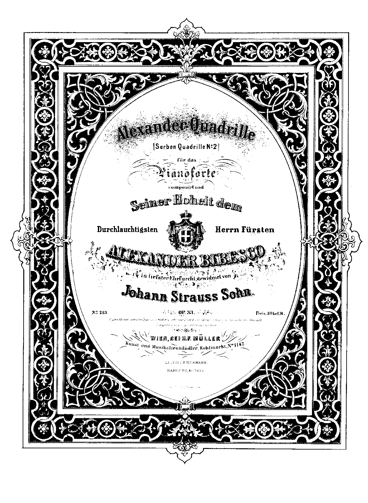 Alexander-Quadrille, Op.33