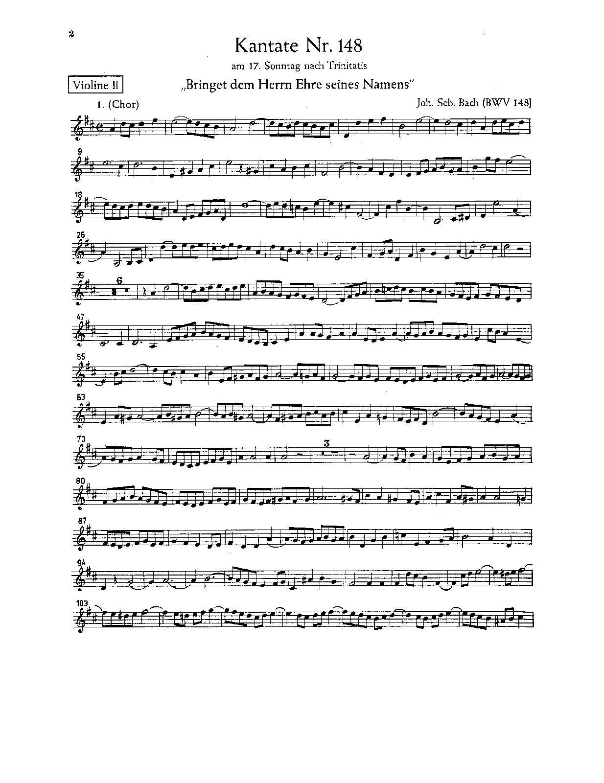 File:PMLP149940-Bach Bringet dem Herrn Ehre seines Namens, BWV 148 - Violins II.pdf