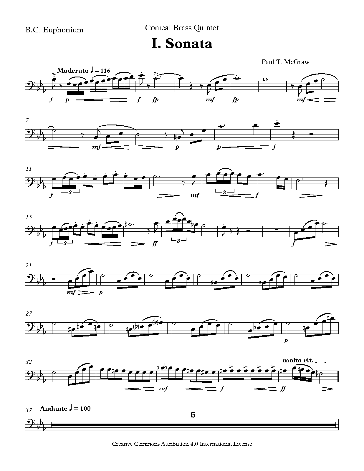 File:PMLP687280-Conical Brass Quintet Mvt. 1 Sonata - B.C. Euphonium.pdf