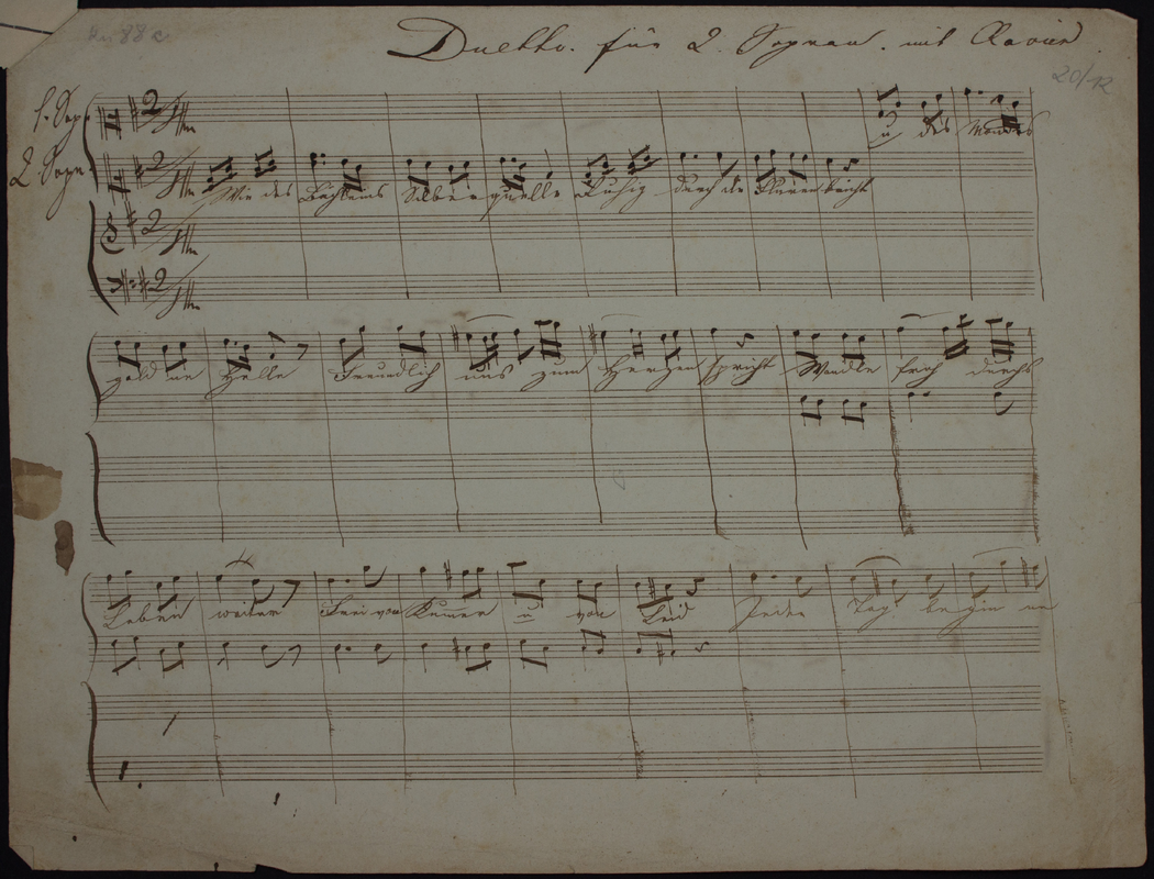 Wie des Bächleins Silberquelle