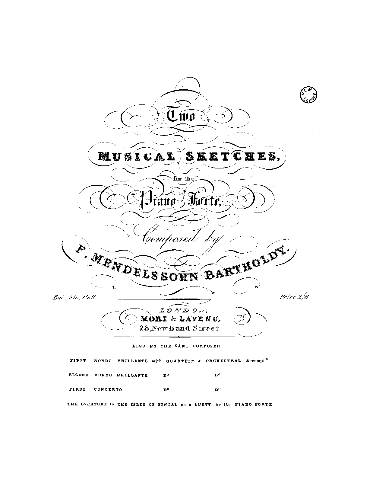 Andante cantabile e Presto agitato