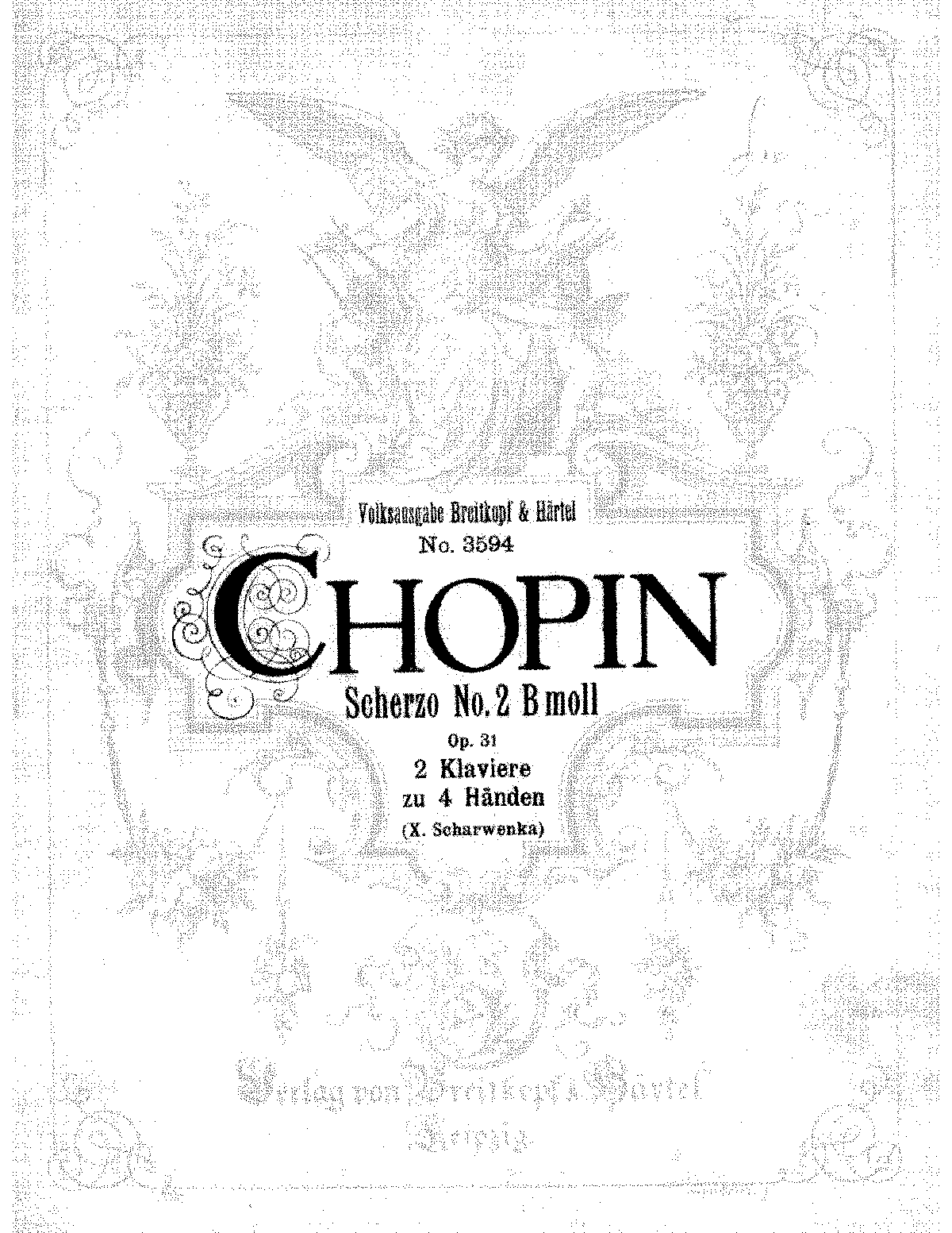 chopin scherzo 2 pdf