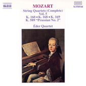 String Quartet No.8 in F major, K.168 (Mozart, Wolfgang Amadeus