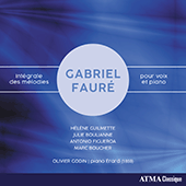 FAURÉ: Le Papillon et la Fleur arranged for Voice, Flute and Strings