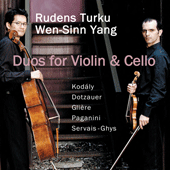 Gliere 8 pieces for on sale violin and cello