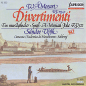 mozart divertimento in e flat