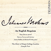 Brahms - A German Requiem completo para orquestra - A German Requiem Op.45  ( 2 regente+partes+vocal score) - Breitkopf