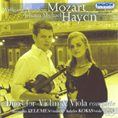 その他 (CD)Haydn: 6 Sonatas for Violin and Viola Haydn: Six Sonatas for Violin and Viola - Brilliant Classics