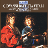 Op Vitali: Partite; Sonate Italico Splendore 13 1669 Tactus: TC 632204